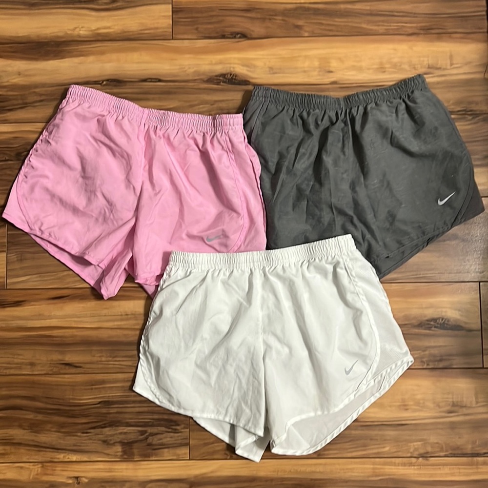Girls Nike Tempo Short Lot of 3 Dri-Fit Size L